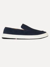 Tênis Osklen Masculino Camurça Moc Soho Soft Azul Marinho