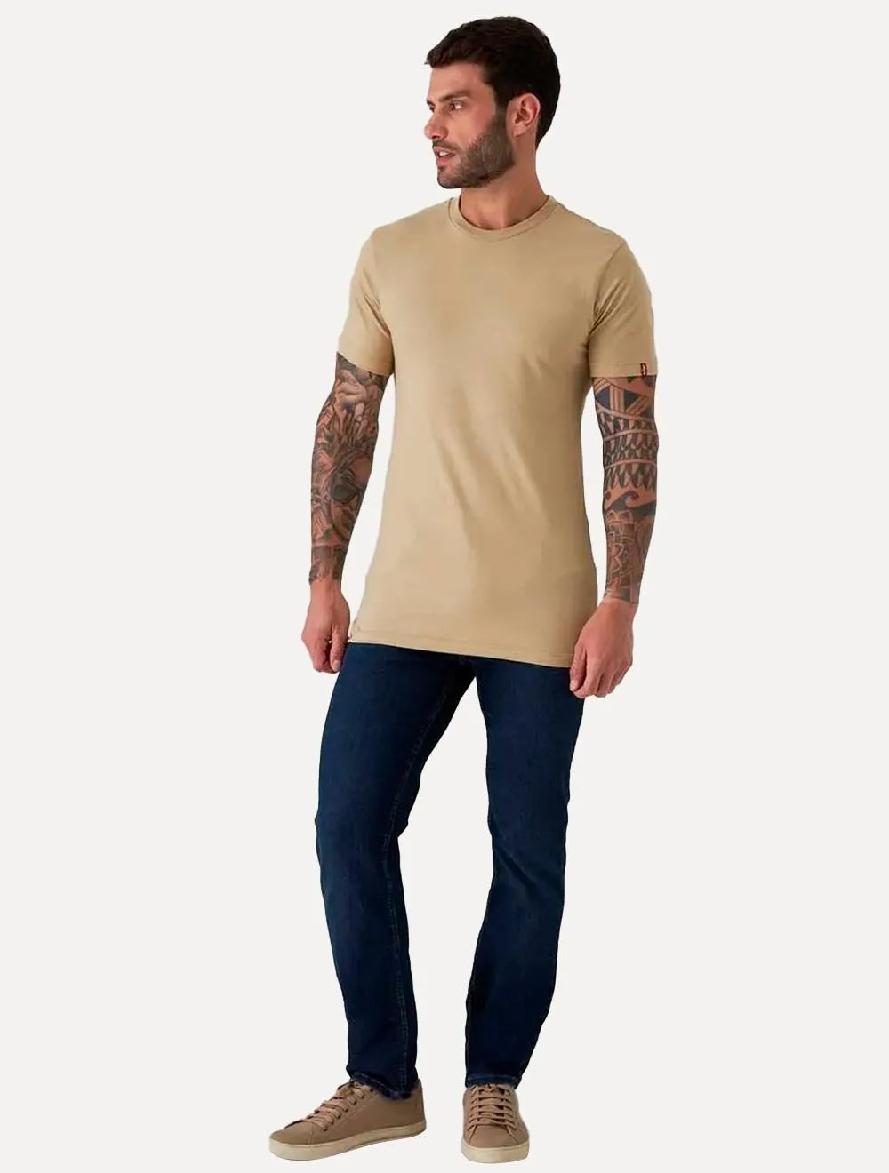 Calça Levis Jeans Masculina 511 Slim Intermedium Stretch Azul