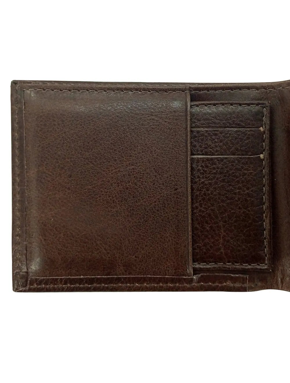 Carteira Dudalina Masculina Couro New Logo Marrom
