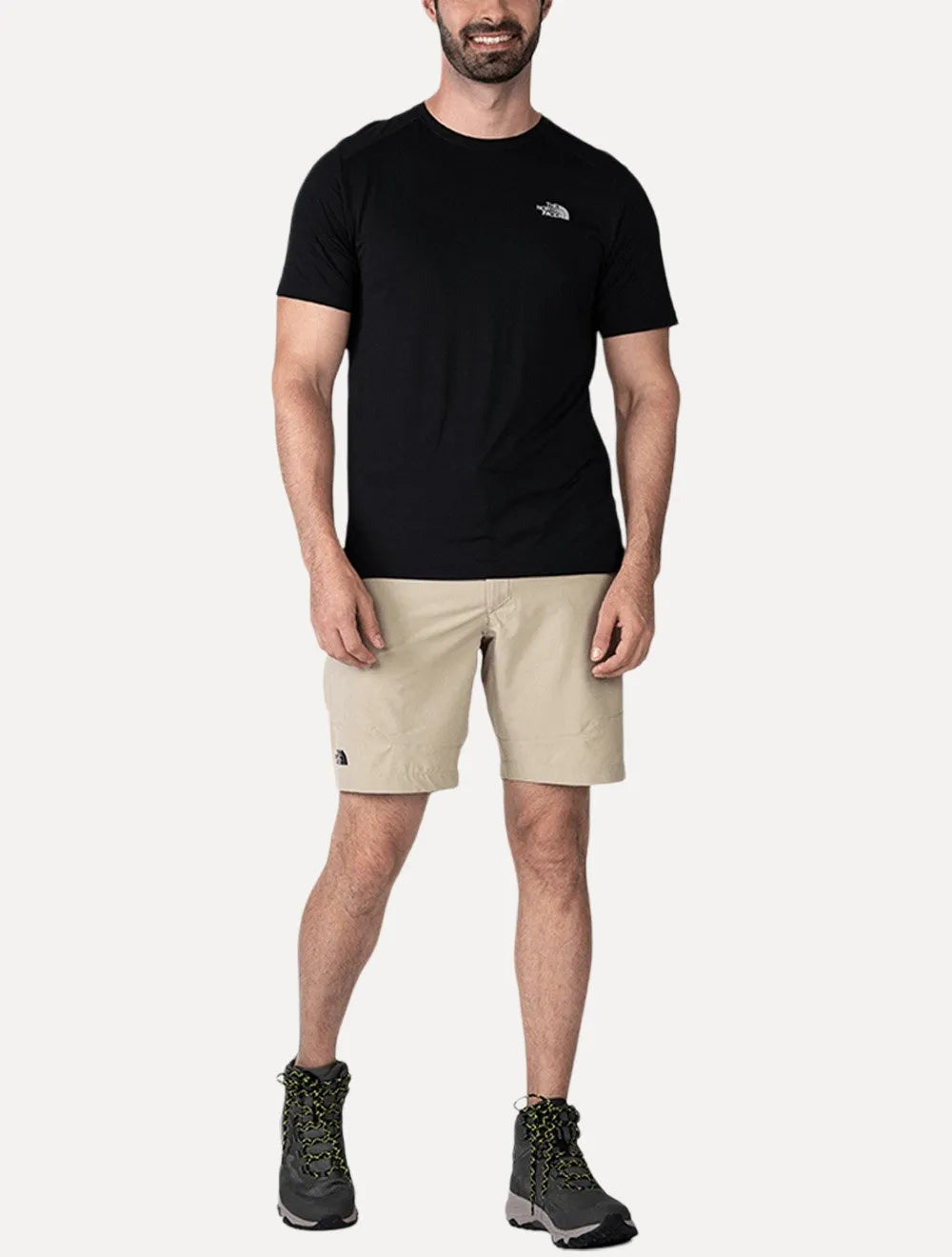 Camiseta The North Face Masculina Crewneck Hyper Preta