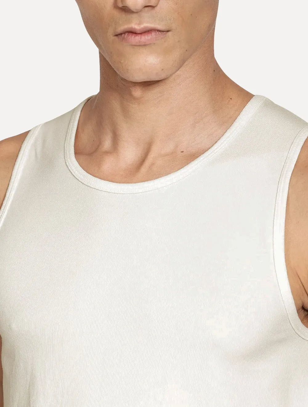 Regata Aramis Masculina Regular Comfort Ribana Lisa Off White