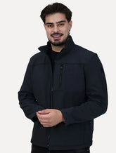 Jaqueta Calvin Klein Masculina Basic FullZiper Aquaguard Chumbo