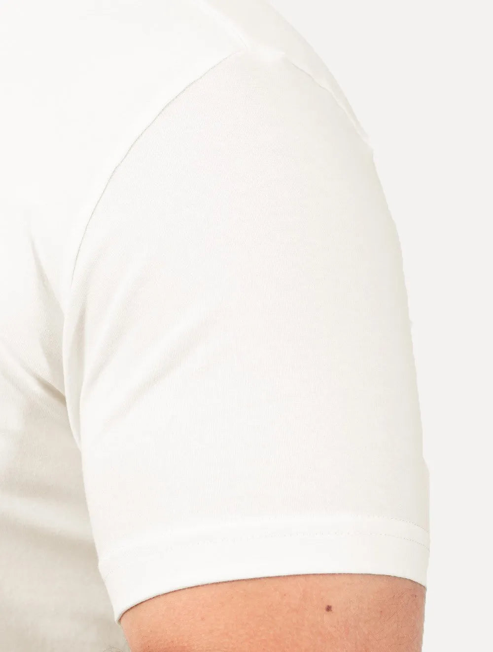 Camiseta King & Joe Masculina Premium Cotton Flex Estampada Off White