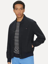 Jaqueta Tommy Hilfiger Masculina Tech Lightweight Bomber Azul Marinho