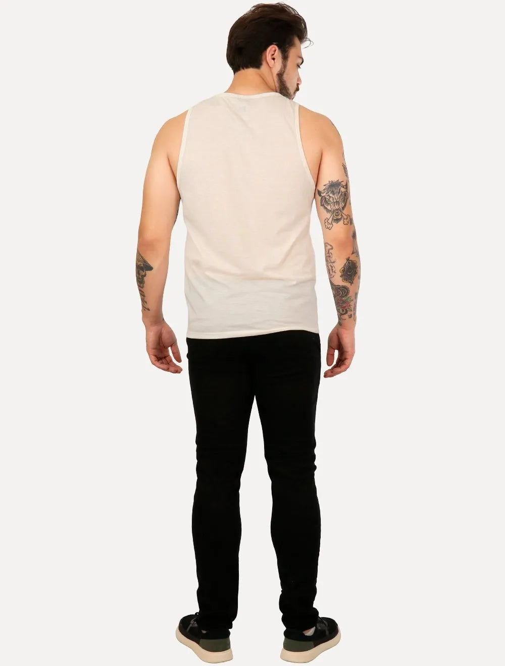 Regata Reserva Masculina Linho Woodpecker Natural Off-White