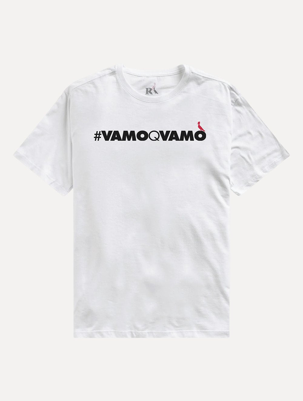 Camiseta Reserva Masculina Regular Vamoqvamo Branca