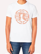 Camiseta Reserva Masculina Estampada R Mandarim Branca