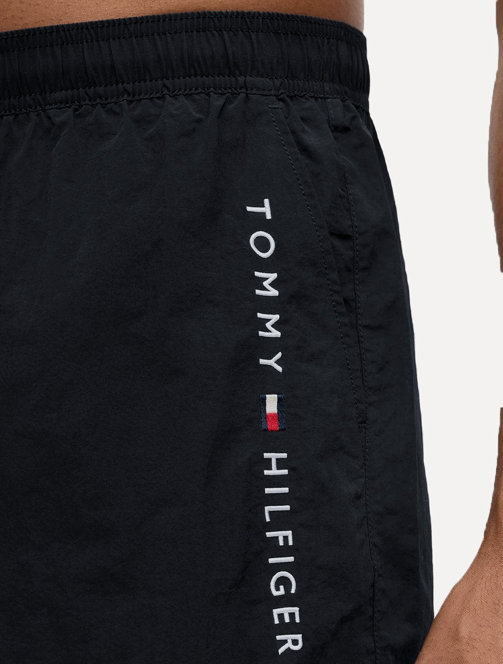 Short Tommy Hilfiger Masculino Medium Drawstring Zip Pocket Azul Marinho