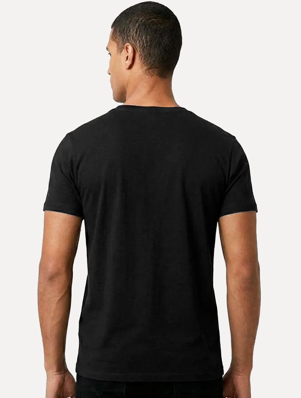 Camiseta John John Masculina Slim Fit Standard Preta