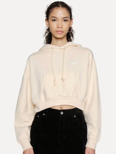 Moletom Levis Feminino Cropped Media Hoodie Salmão