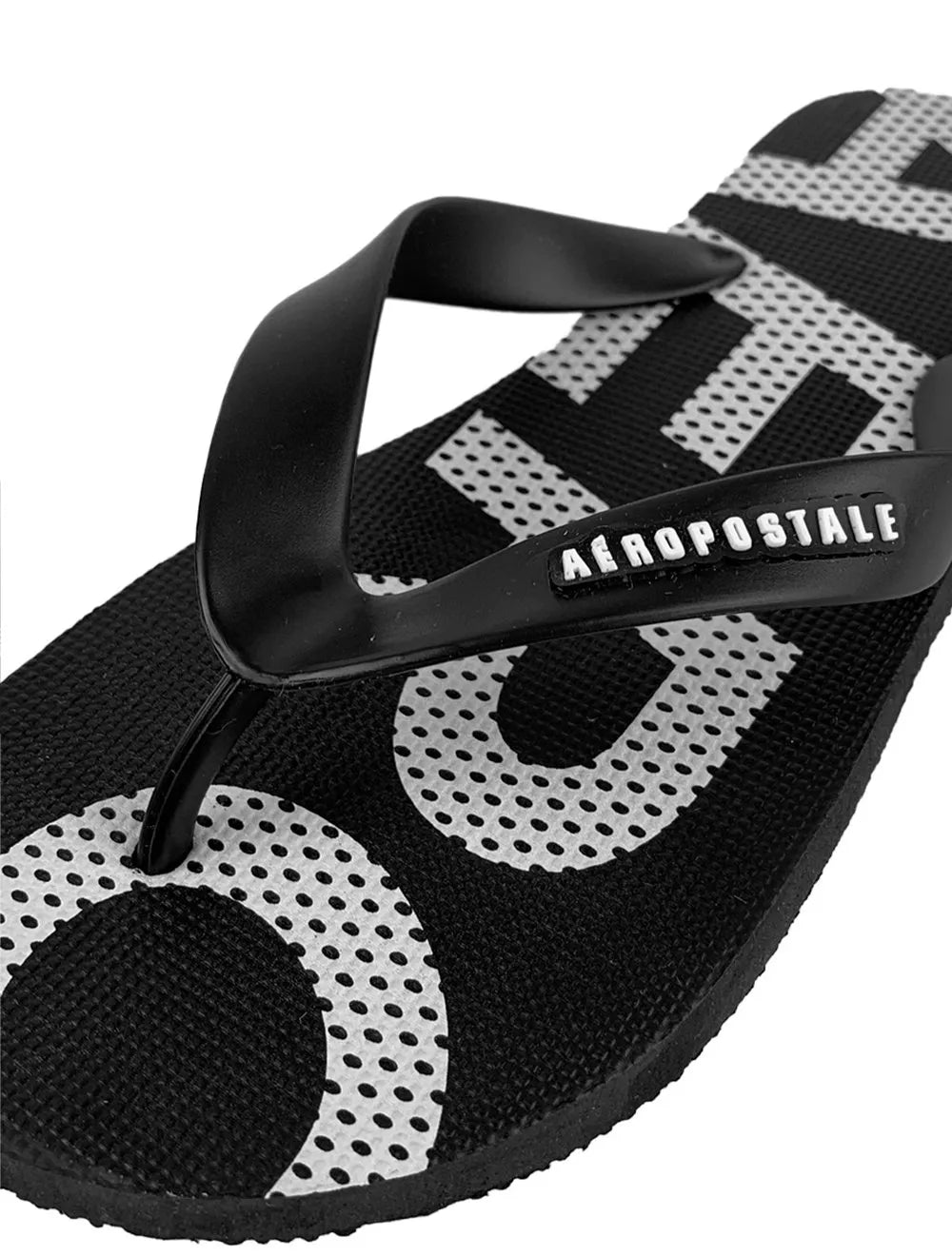 Chinelo Aeropostale Masculino Aero NY87 Points Preto