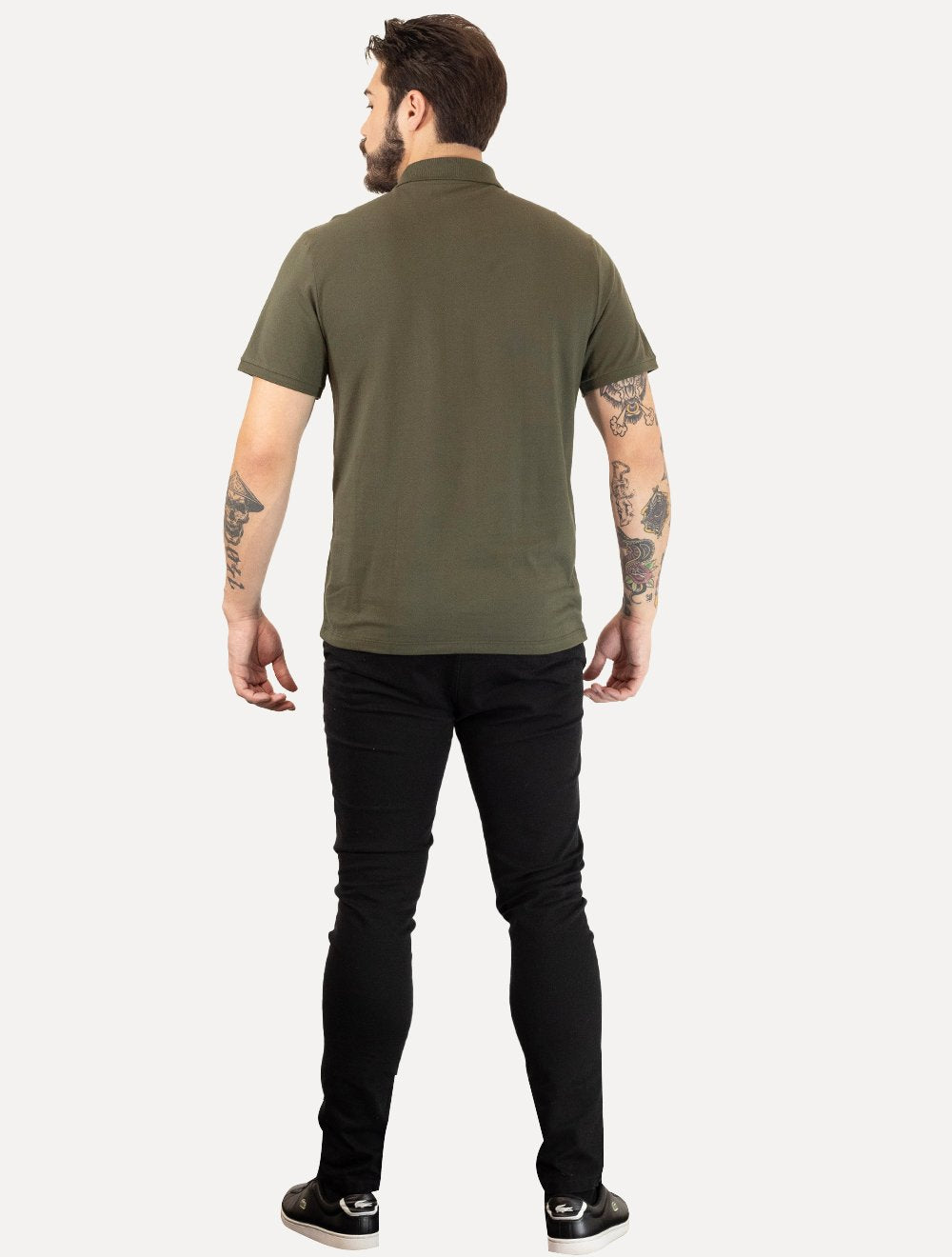 Polo Ellus Masculina Piquet Classic Easa Verde Floresta