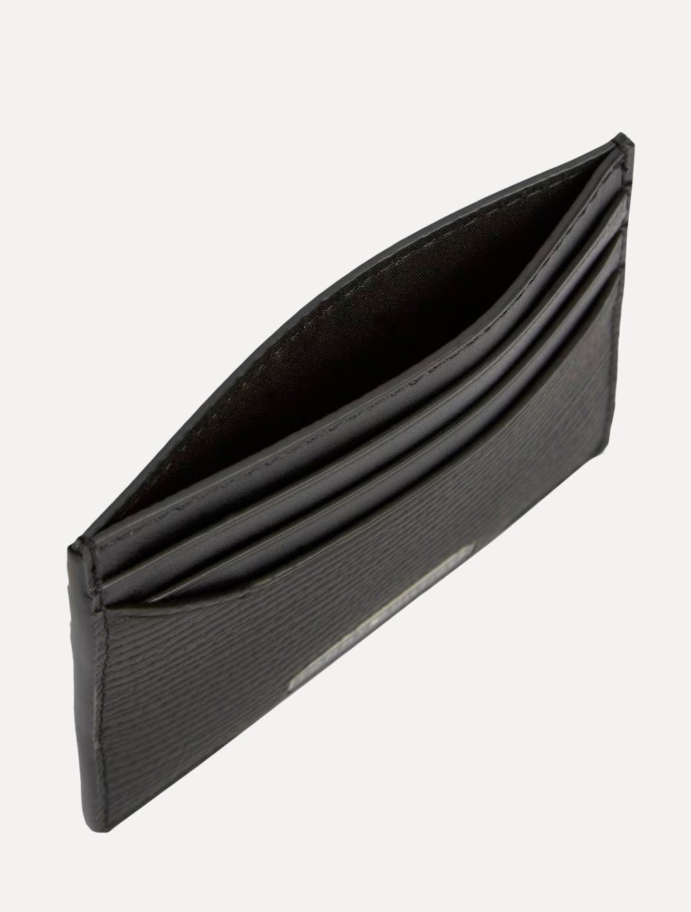 Carteira Tommy Hilfiger Porta Cartão Business Saffiano Preto