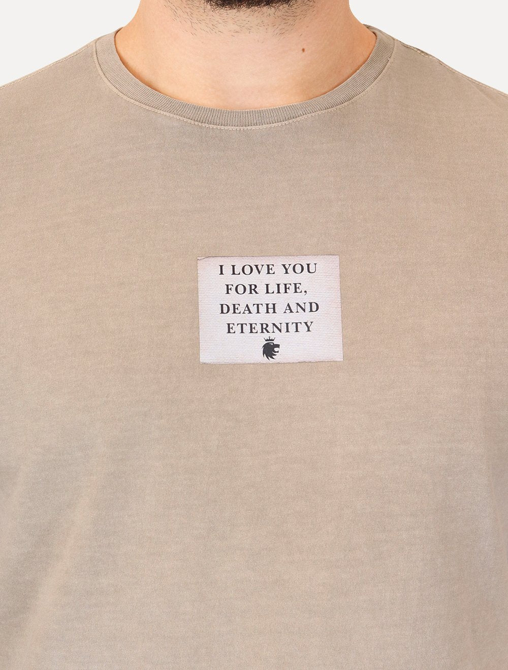 Camiseta Von der Volke Masculina Origineel Eternity Stone Cáqui Claro