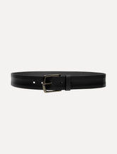 Cinto Aramis Masculino Basico Couro Sunken Preto