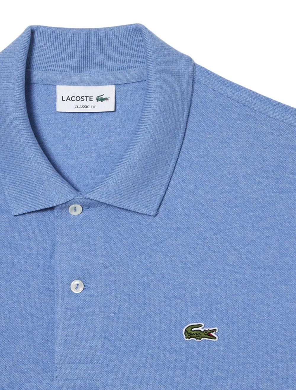 Polo Lacoste Masculina L.12.12 Azul Mescla