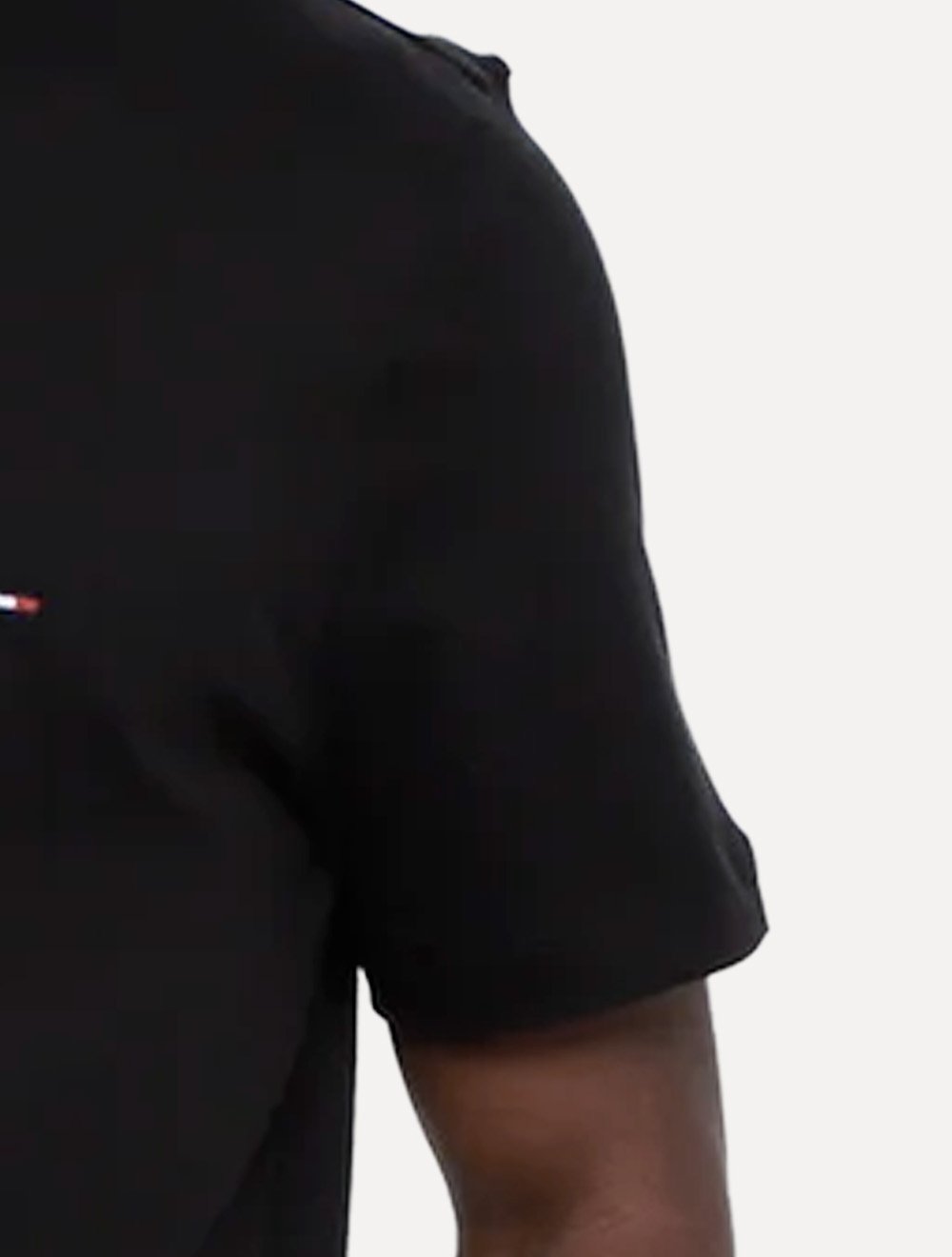Camiseta Tommy Hilfiger Masculina Light Interlock Preta