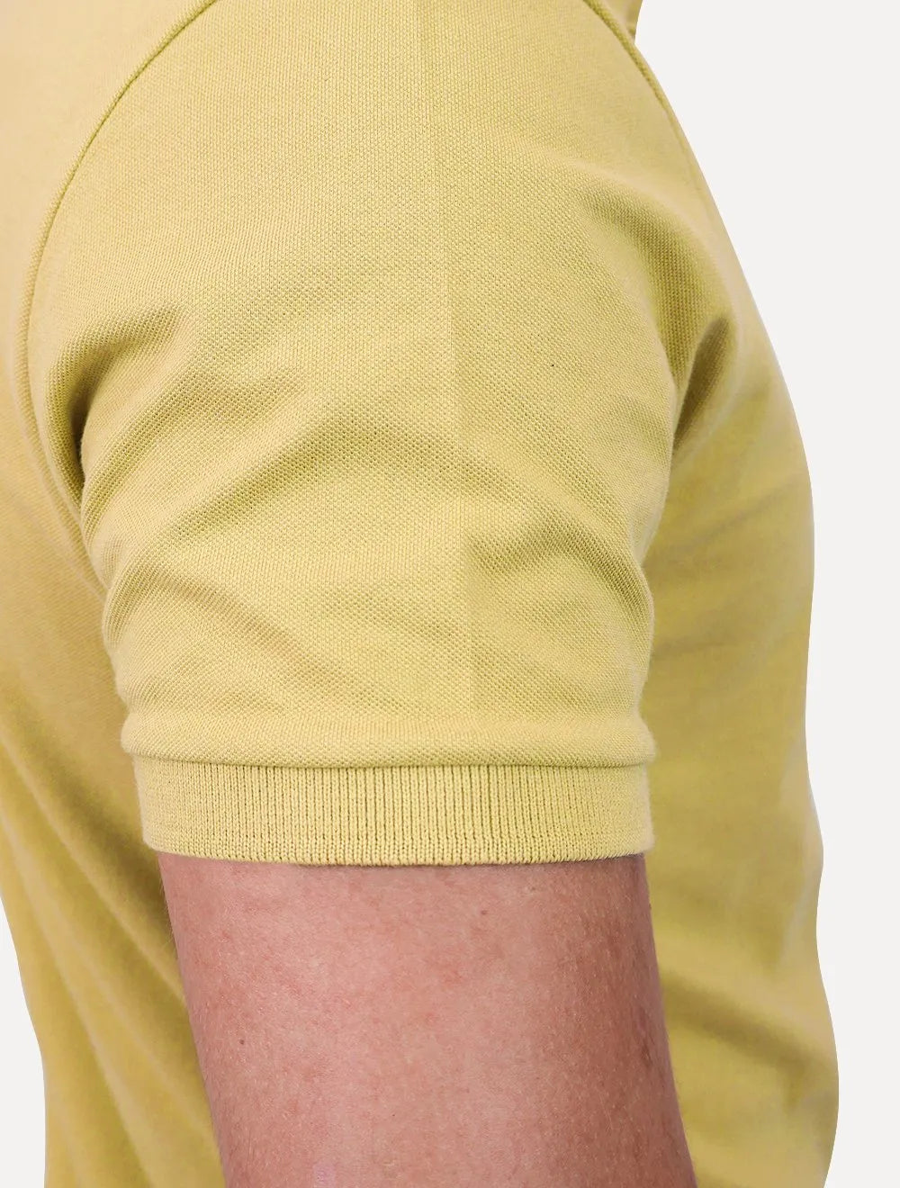 Polo Ellus Masculina Piquet Classic Easa Mostarda