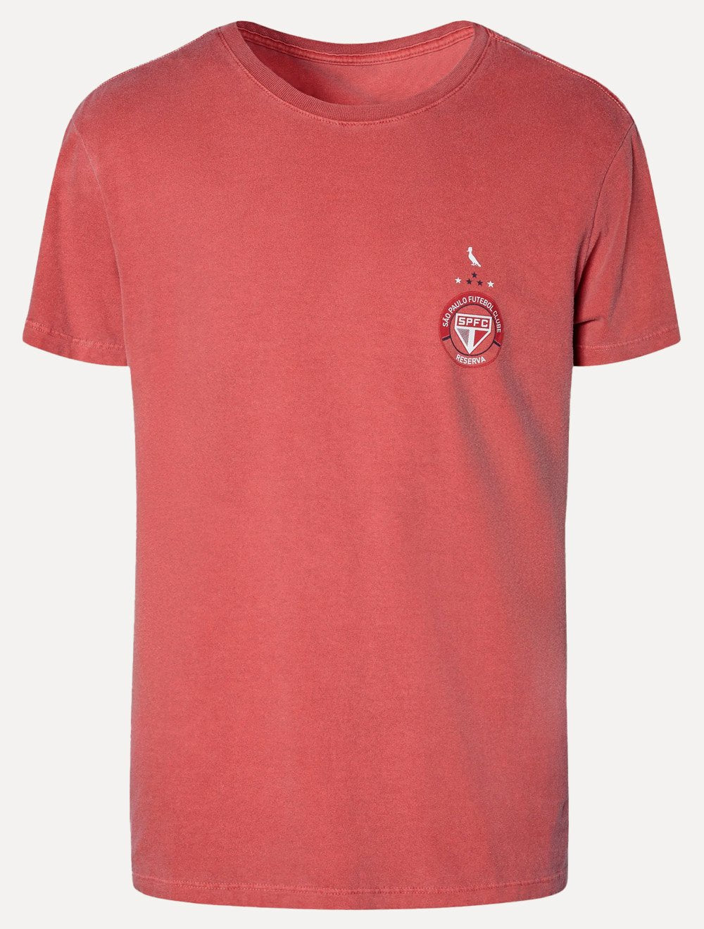 Camiseta Reserva Masculina São Paulo FC Mini Chest Vermelha