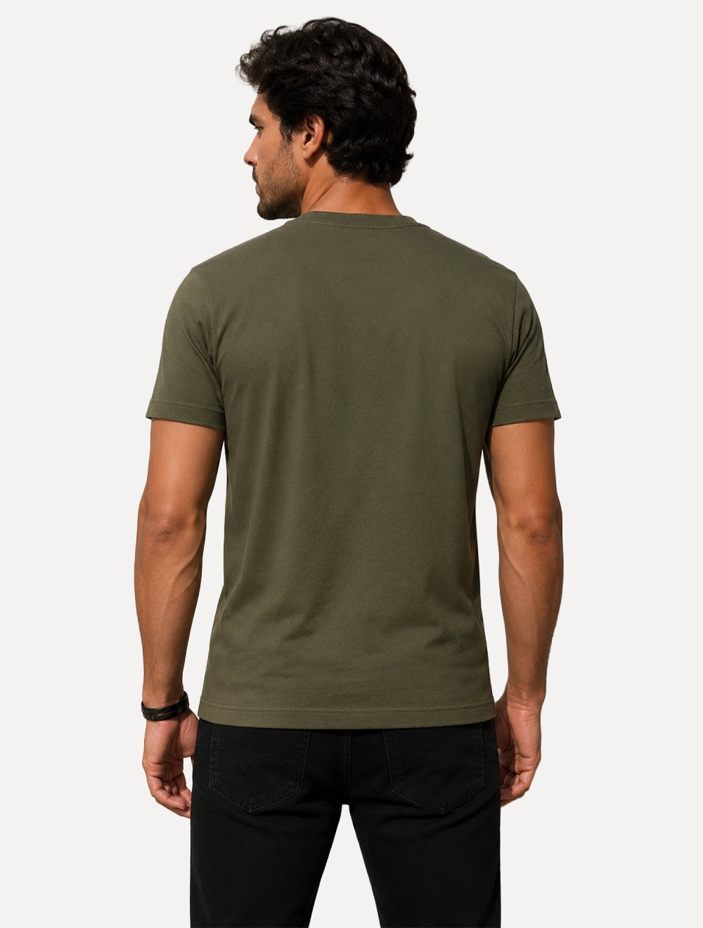 Camiseta John John Masculina Slim Fit One Verde Militar