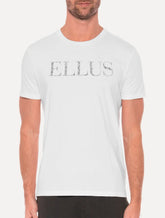 Camiseta Ellus Cotton Fine Foil Classic Branca