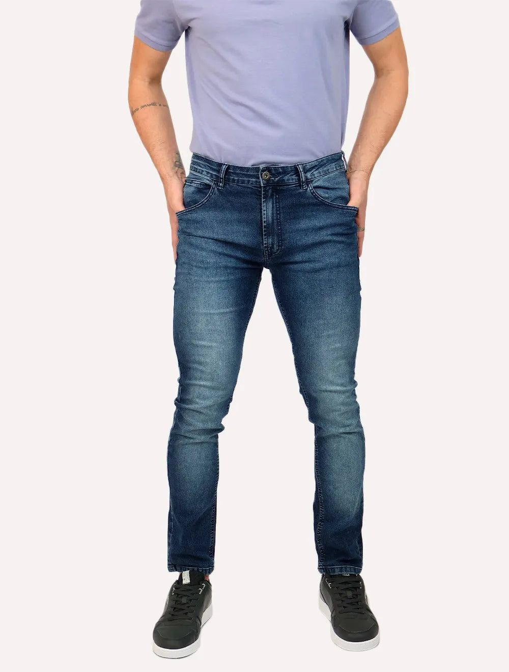Calça Ellus Jeans Masculina Skinny First Blue Azul Médio