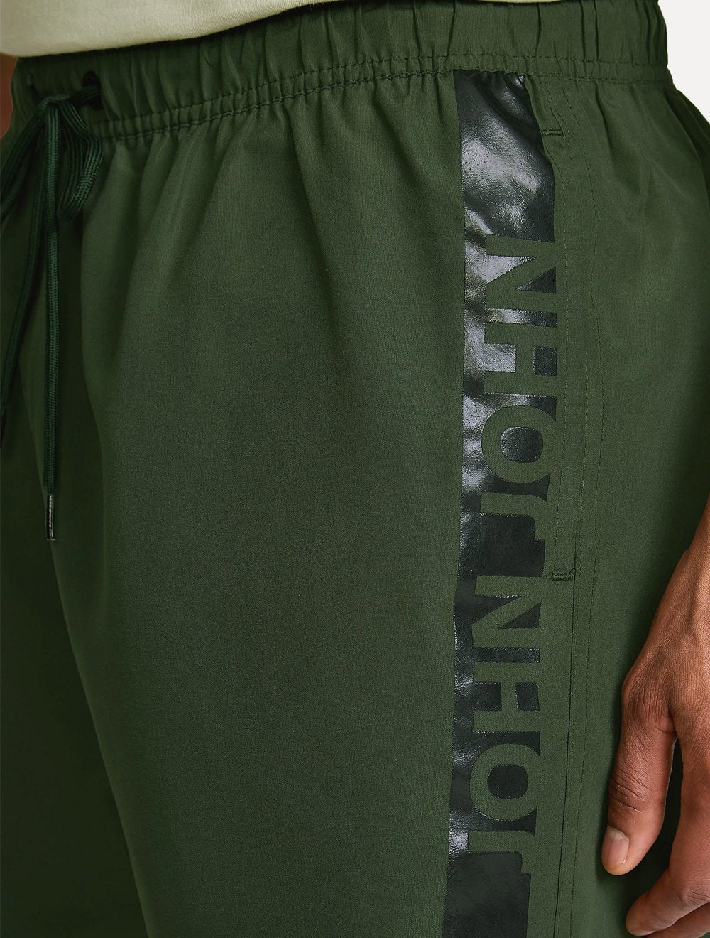 Short John John Masculino Bora Verde Militar
