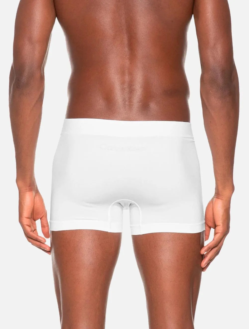 Cueca Calvin Klein Trunk Modern Logo Seamless Rib Branca