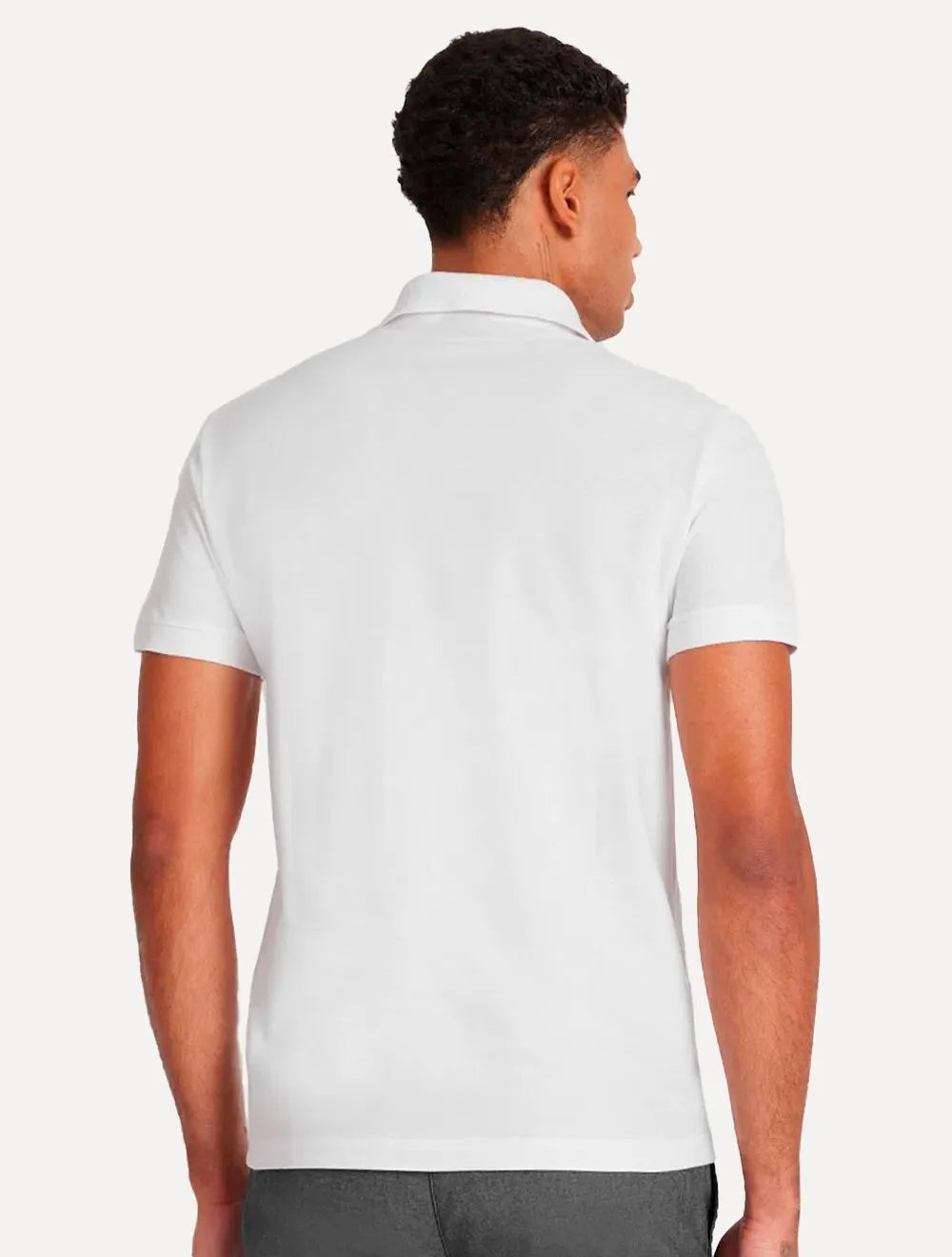 Polo Aramis Masculina Basic Piquet Branca