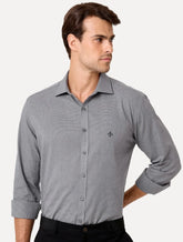 Camisa Dudalina Masculina Comfort Superfine Cotton Milano Azul Marinho