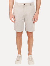 Bermuda Aramis Masculina Chino Nature Cáqui Mescla