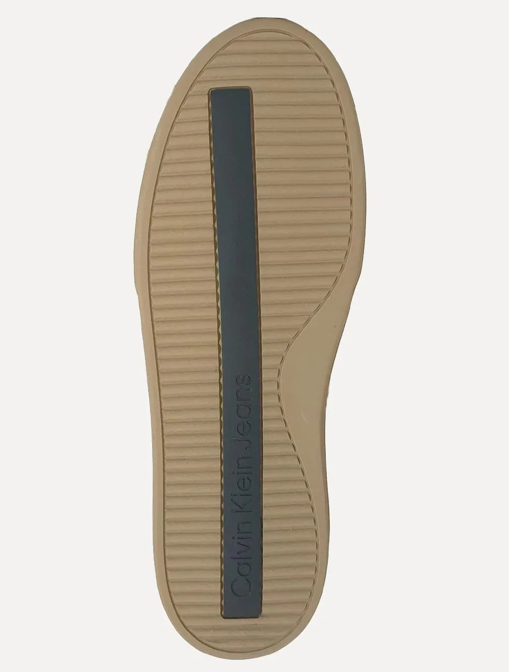 Tênis Calvin Klein Jeans Masculino Baixo Palito Layers Bicolor Branco