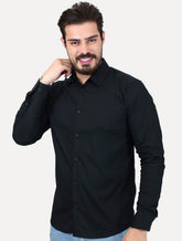 Camisa King & Joe Malha Travel Pack Tech Poliflex Preta