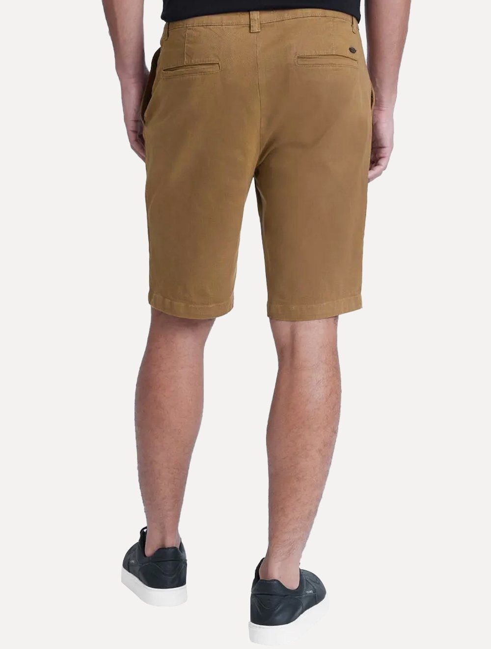 Bermuda Aramis Masculina Chino Color Basica Marrom Médio