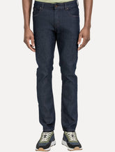 Calça King & Joe Jeans Masculina Slim Smoke Black Azul Marinho