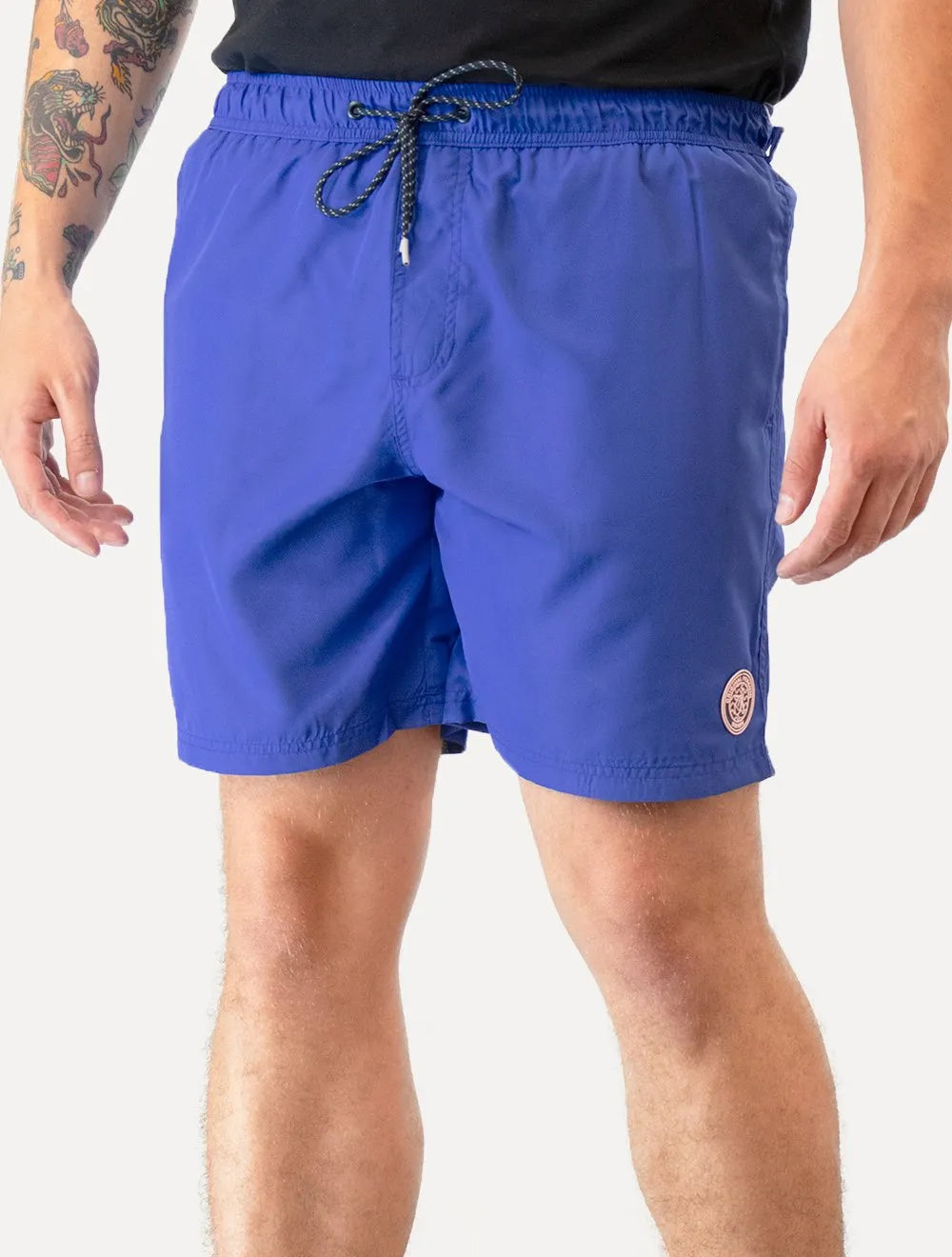 Short Original Penguin Masculino D'Água Basic Patch Azul Cobalto