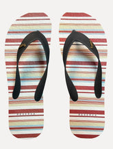 Chinelo Reserva Masculino RSV Canelado Listras Branco
