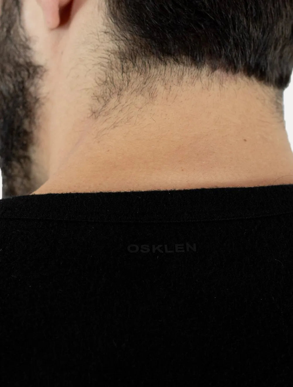 Camiseta Osklen Masculina Manga Longa Touch Preta