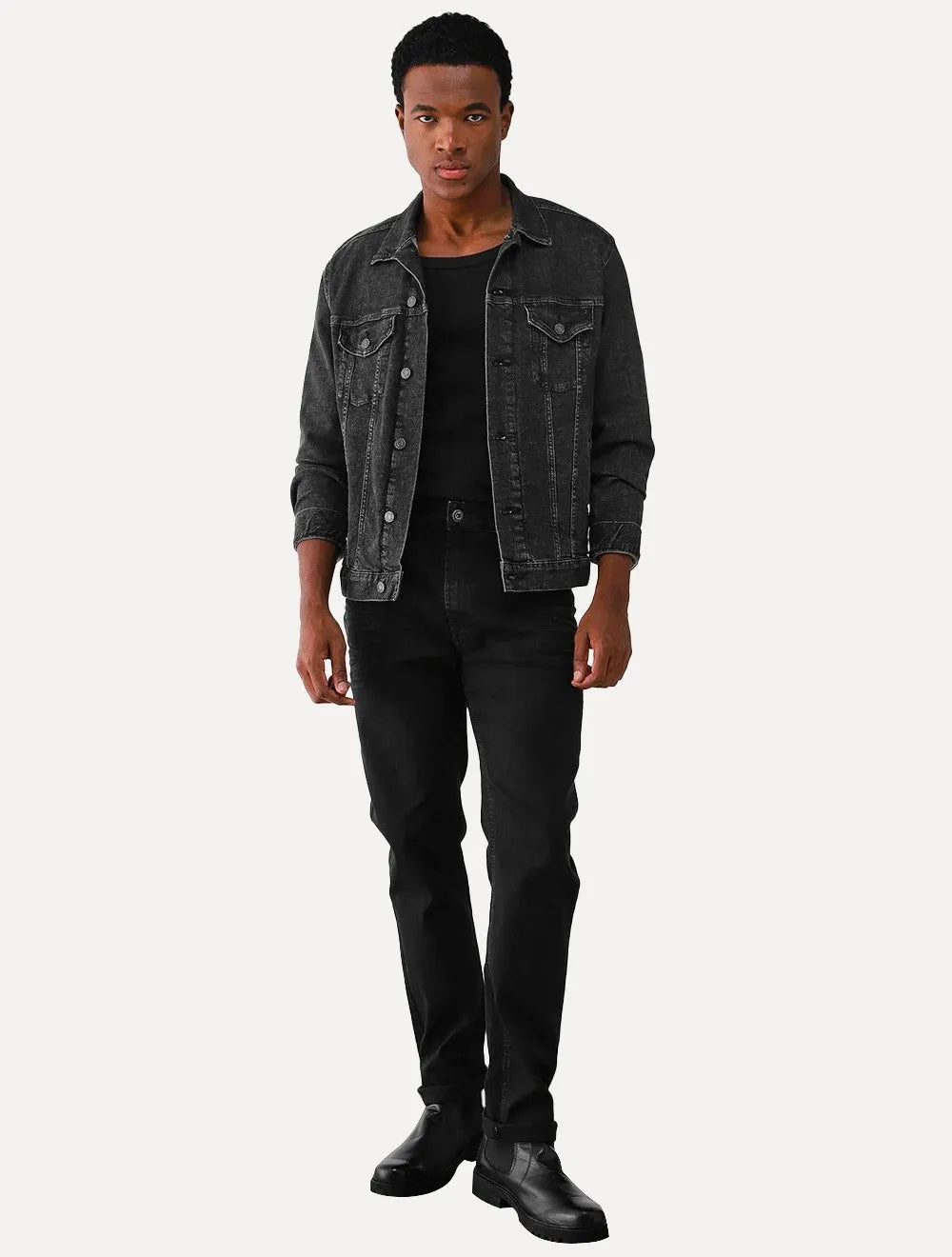 Regata John John Masculina Under Black Preta