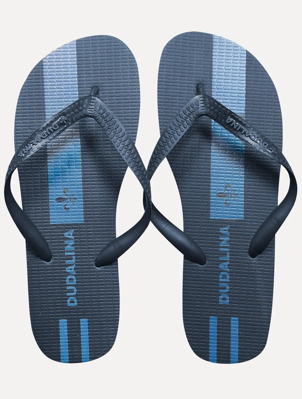 Chinelo Dudalina Masculino Stripes Azul Marinho