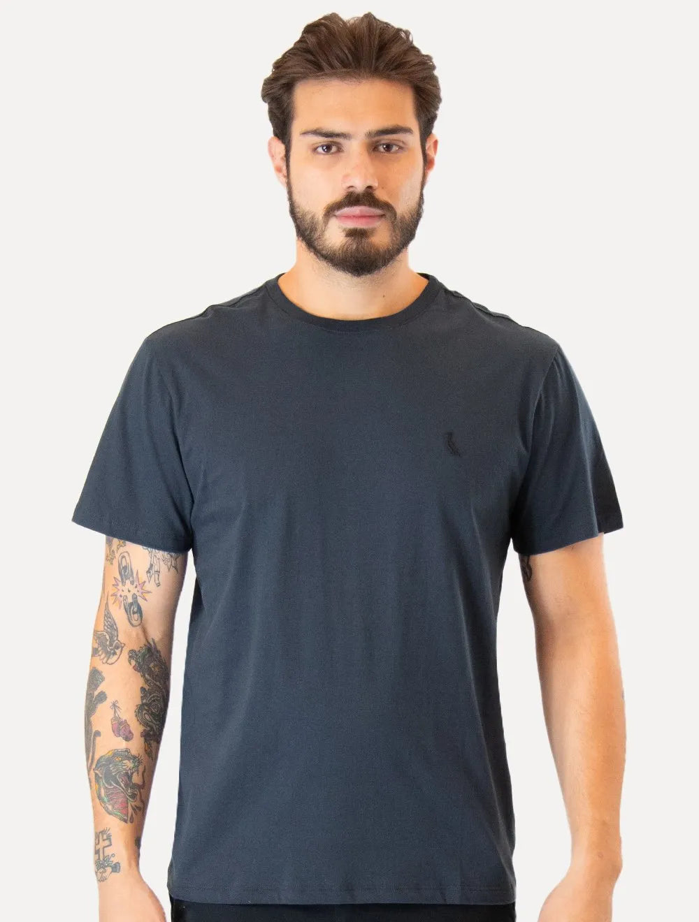 Camiseta Reserva Masculina Basic Colors Woodpecker Azul Marinho