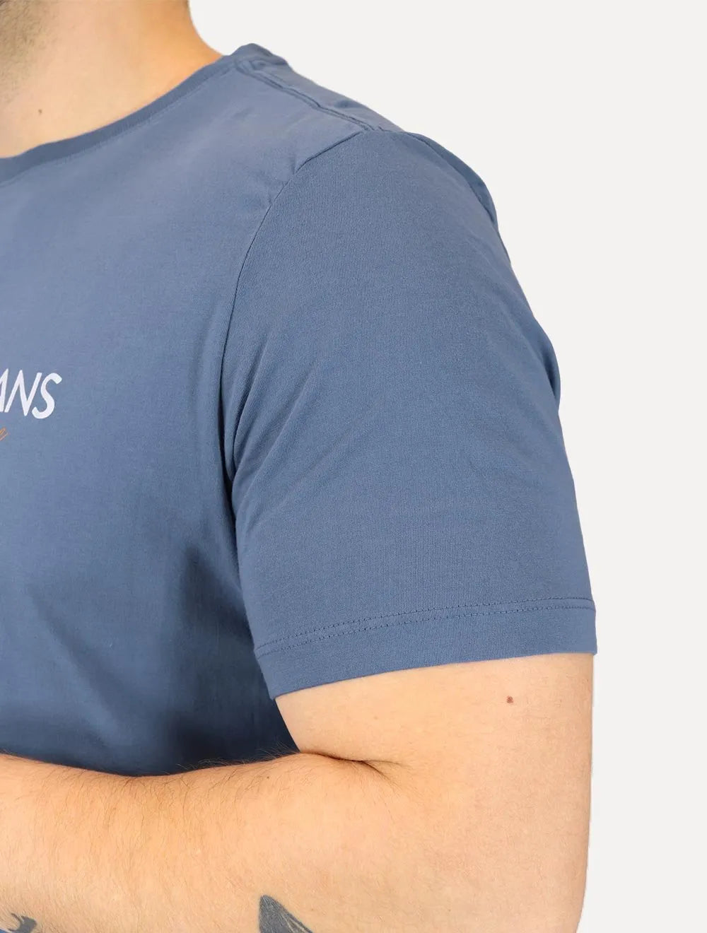 Camiseta Von der Volke Masculina Origineel New Style Azul