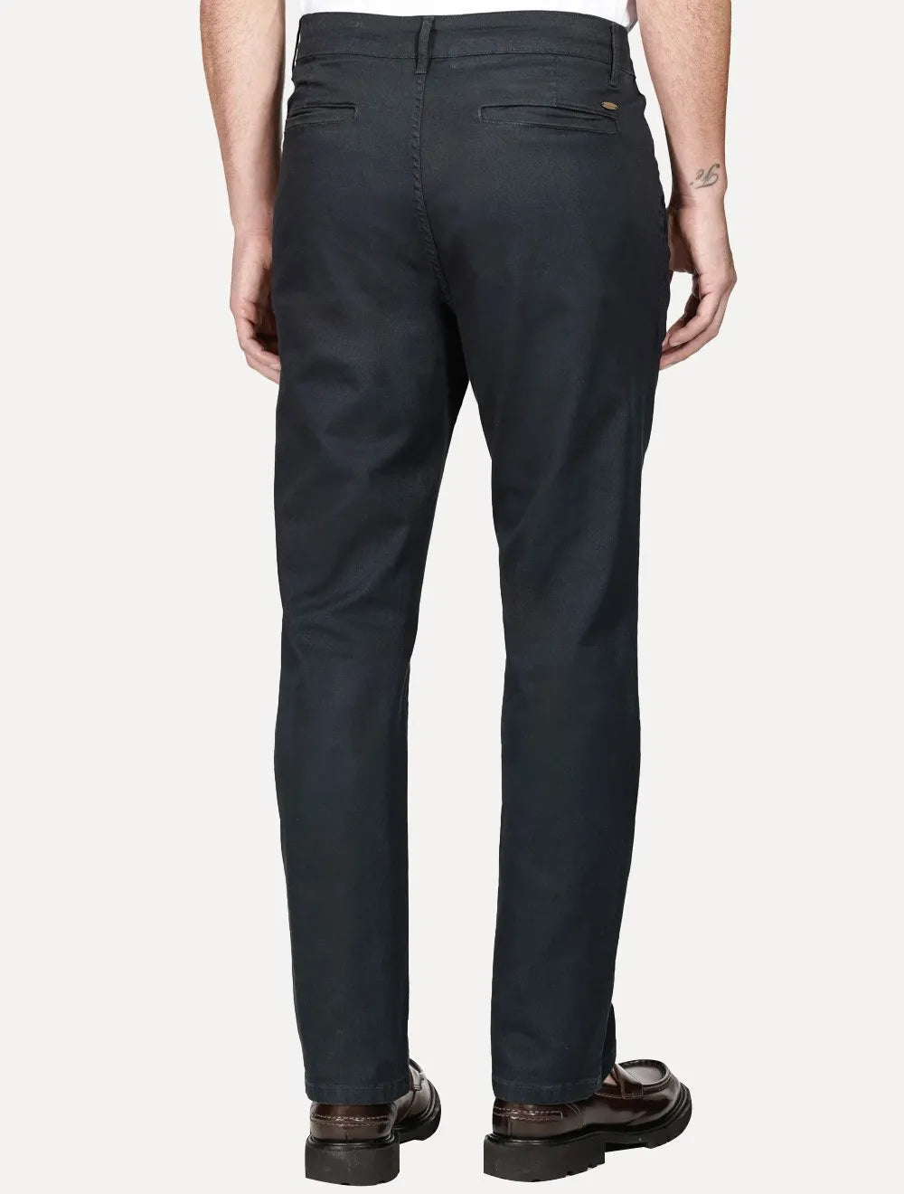Calça Aramis Masculina Chino Regular Maquinetada Marinho