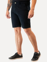 Bermuda Original Penguin Masculina Sarja Chino Elastano Azul Marinho