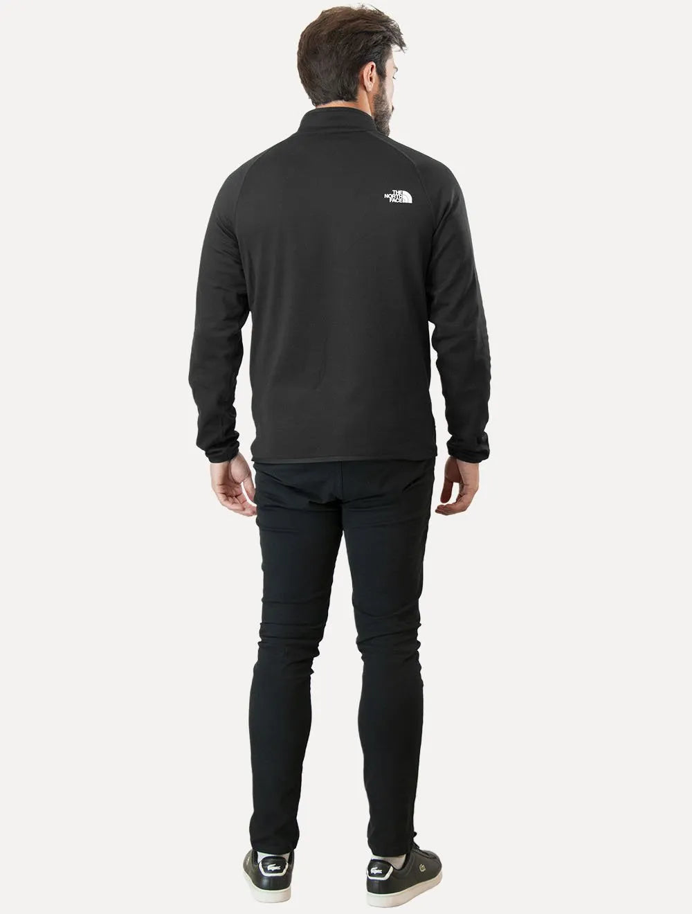 Blusa The North Face Masculina Fleece Canyonlands Full Zip Preta
