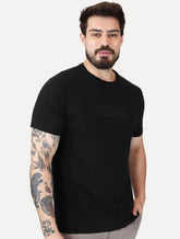 Camiseta Guess Masculina Los Angeles Embroidery Logo Preto