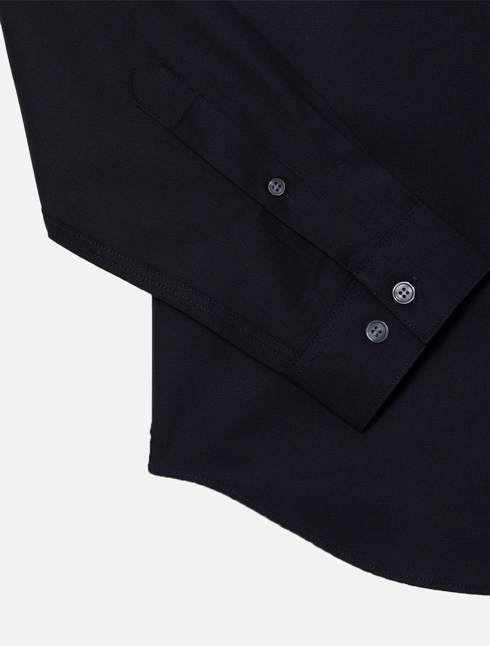 Camisa Lacoste Masculina Regular Poplin Cotton Pocket Mono Azul Marinho