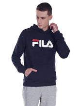 Moletom Fila Masculino Letter New Azul Marinho