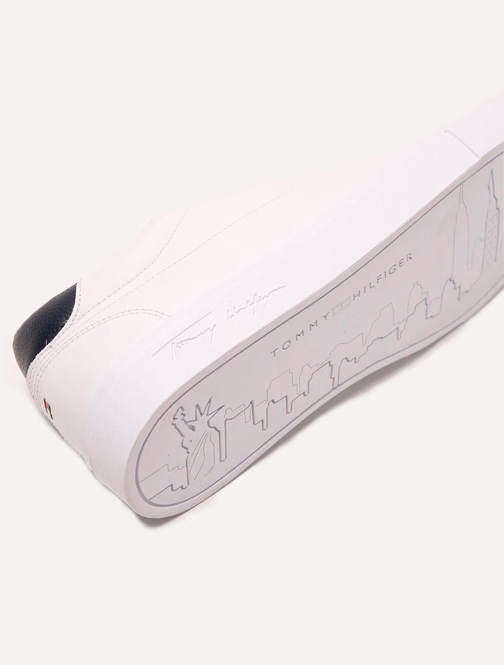 Tênis Tommy Hilfiger Masculino Couro Greg 1A Branco