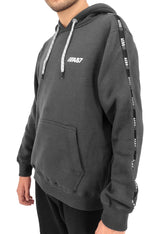 Moletom Aeropostale Masculino A87 Logo Tape Chumbo